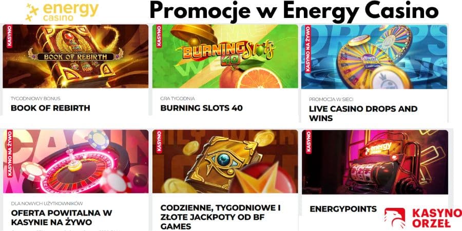 Promocje w Energy Casino -sprawdź